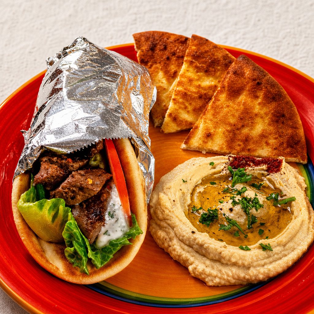 Gyro Sandwich.